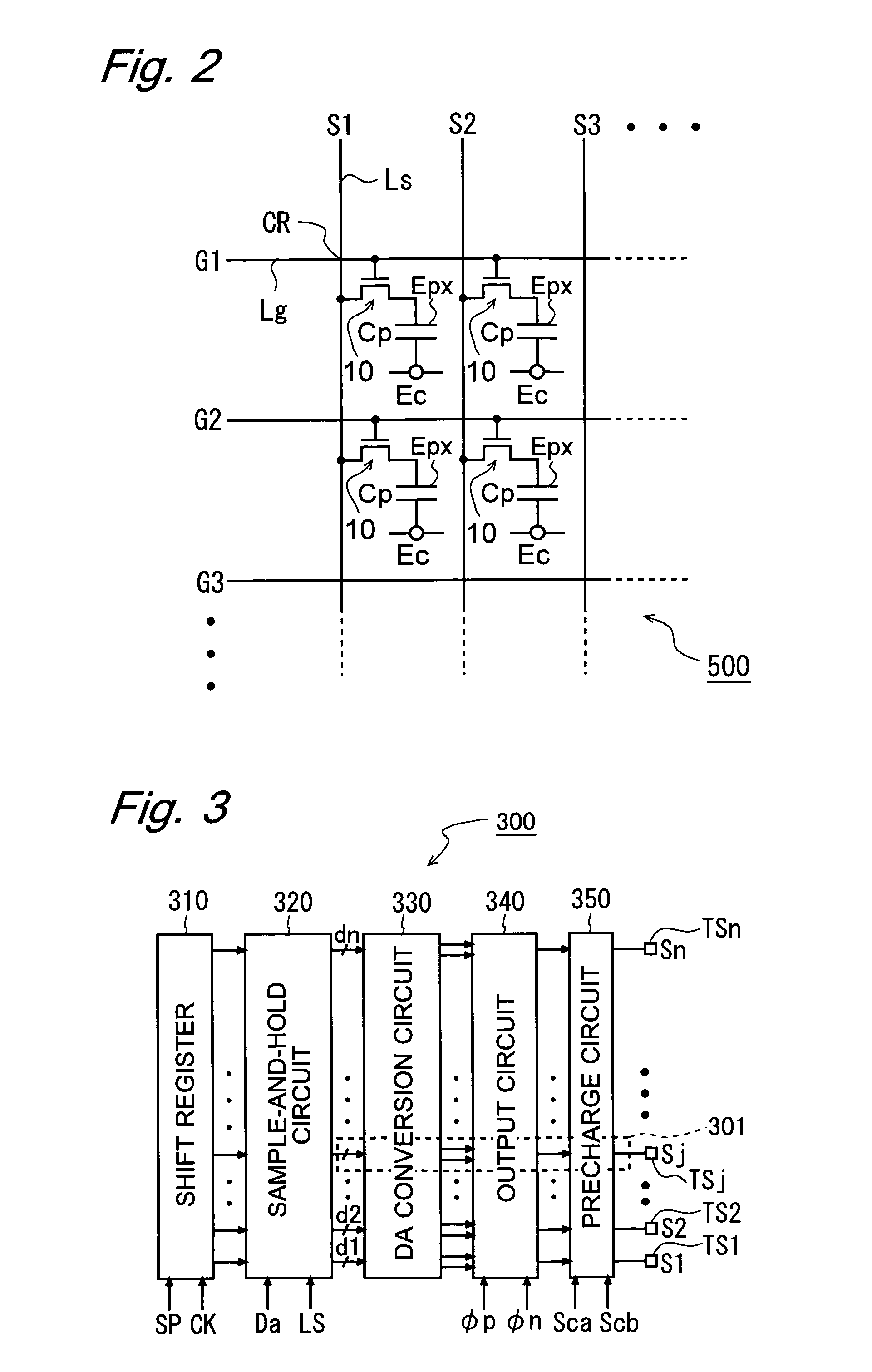 Circuit and method for driving a capacitive load, and display device provided with a circuit for driving a capacitive load