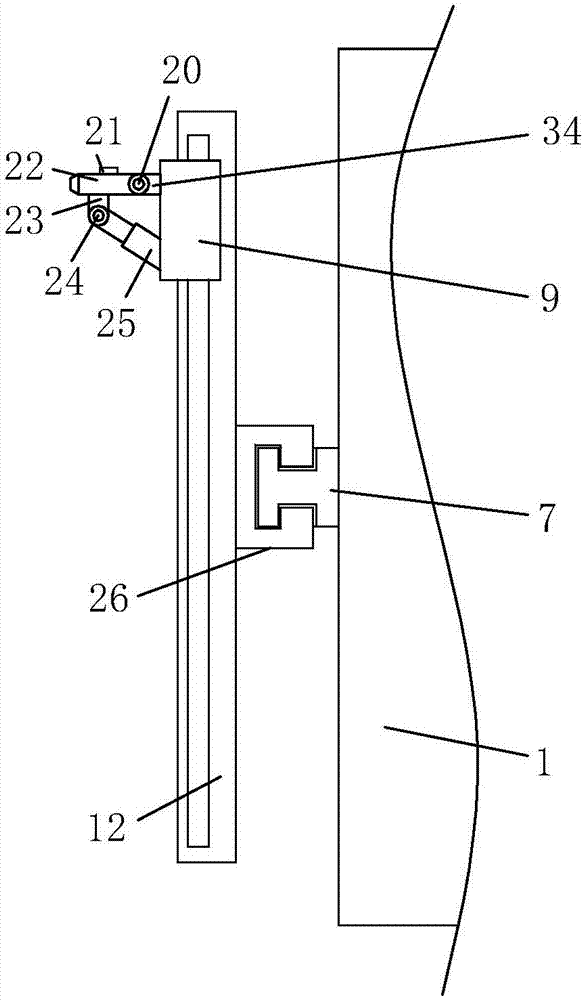 Dimension marking demonstrating device