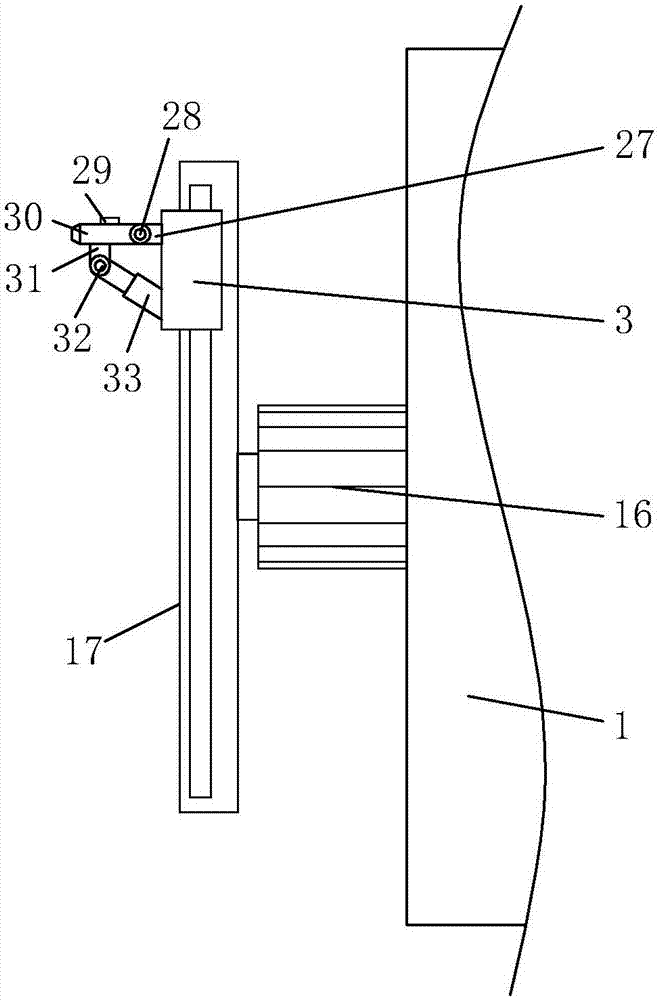 Dimension marking demonstrating device