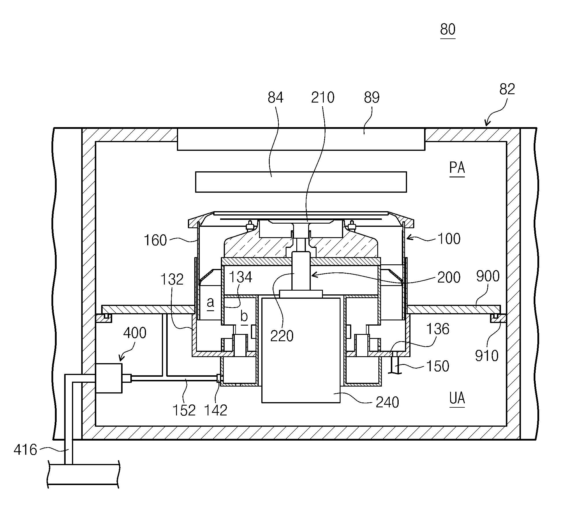 Apparatus for processing substrate and method of maintaining the apparatus