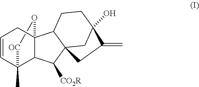 Expeditious synthesis of gibberllin a5 and esters thereof