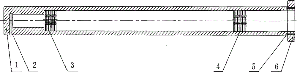 A protection tube for high temperature tungsten-rhenium thermocouple verification