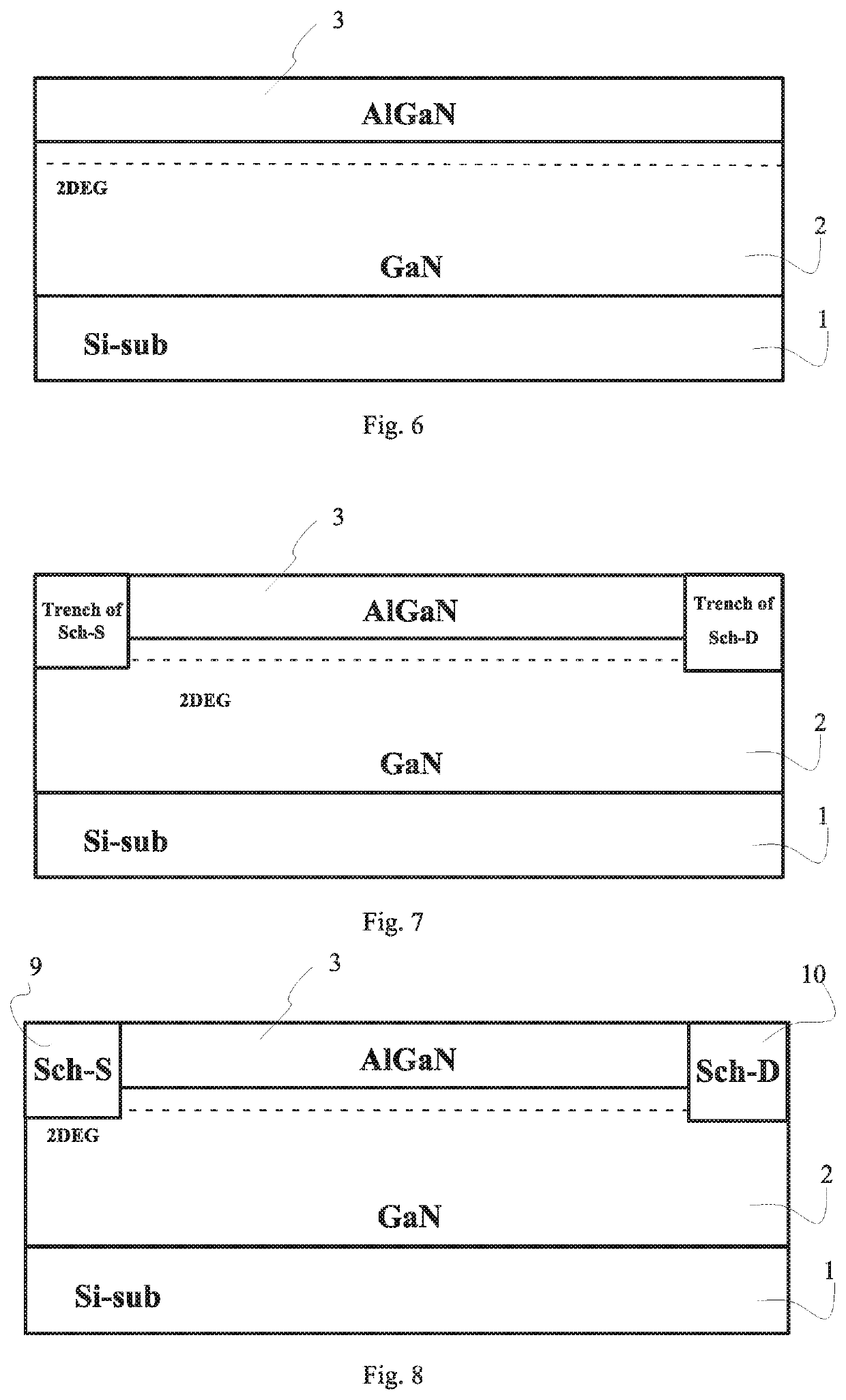 GaN-based bidirectional switch device