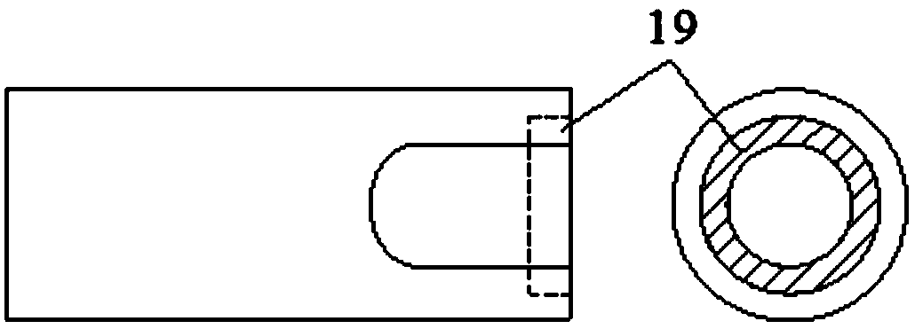 A device for testing the tensile force under anchor of a prestressed clip-type anchorage