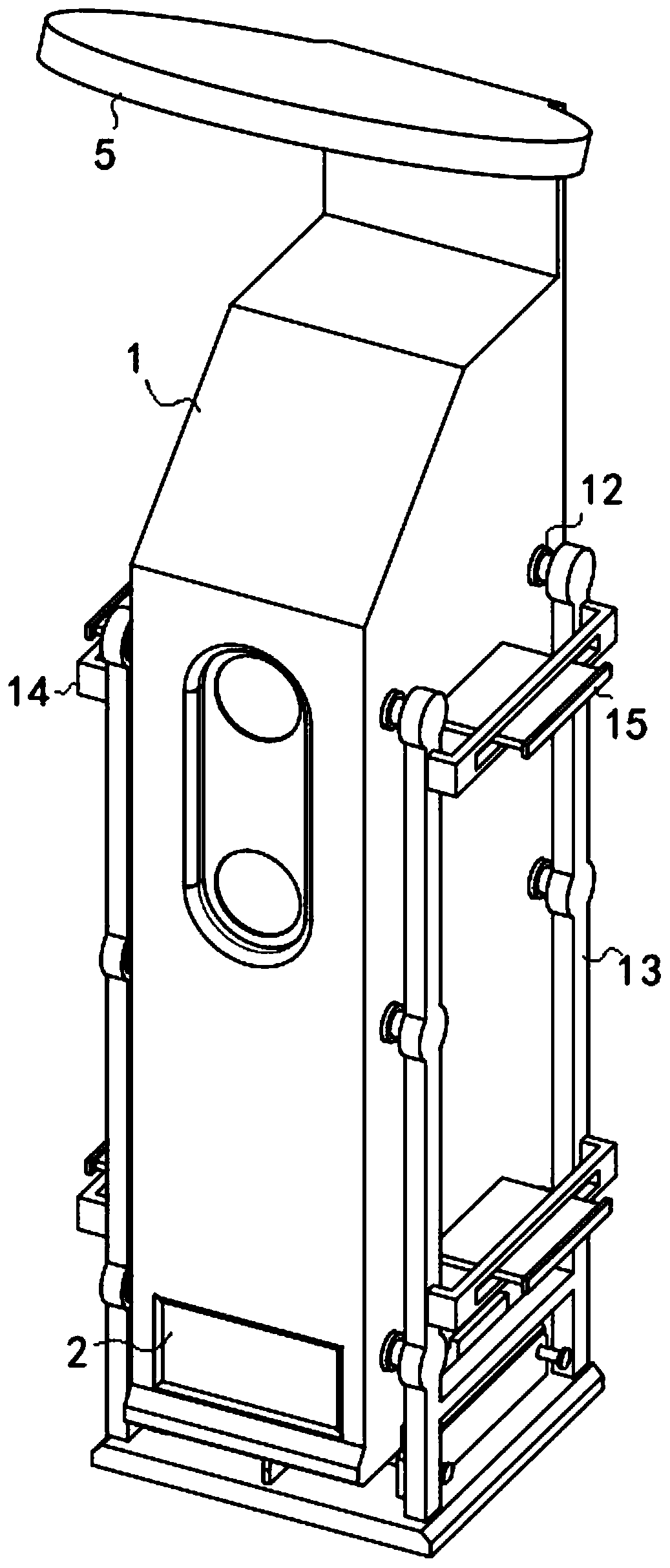 Charging pile based on anti-collision assembly and rain prevention and heat dissipation