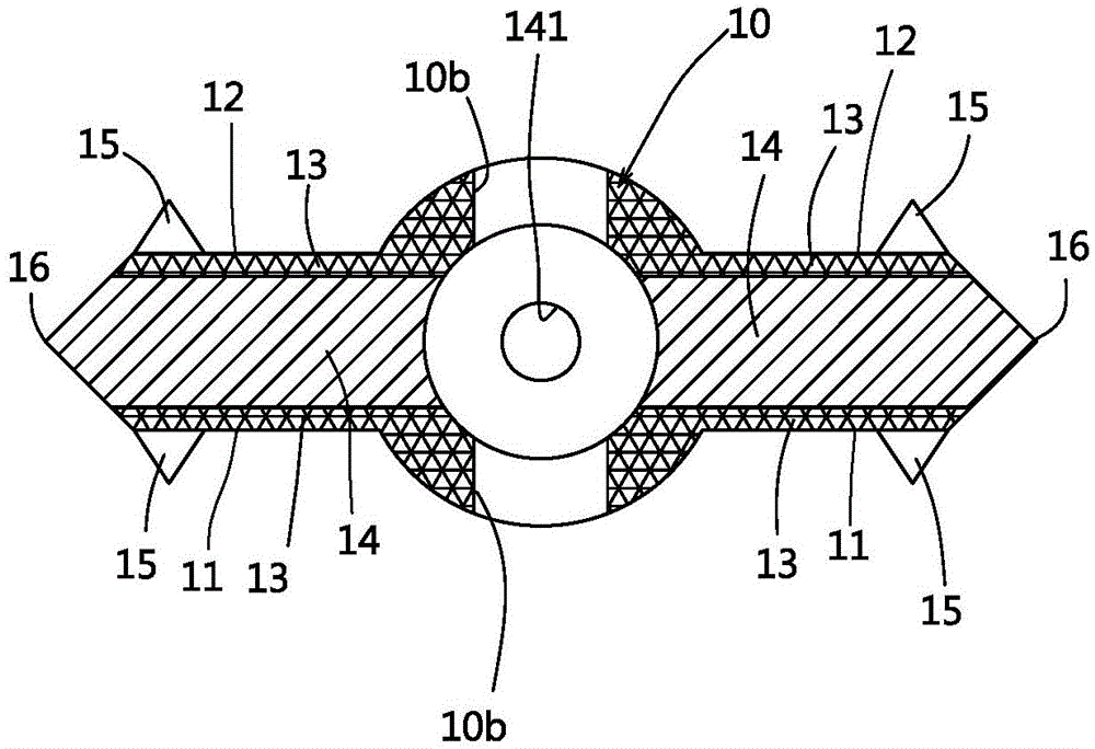 Fixer with stereo grids for vertebra facet joint fusion