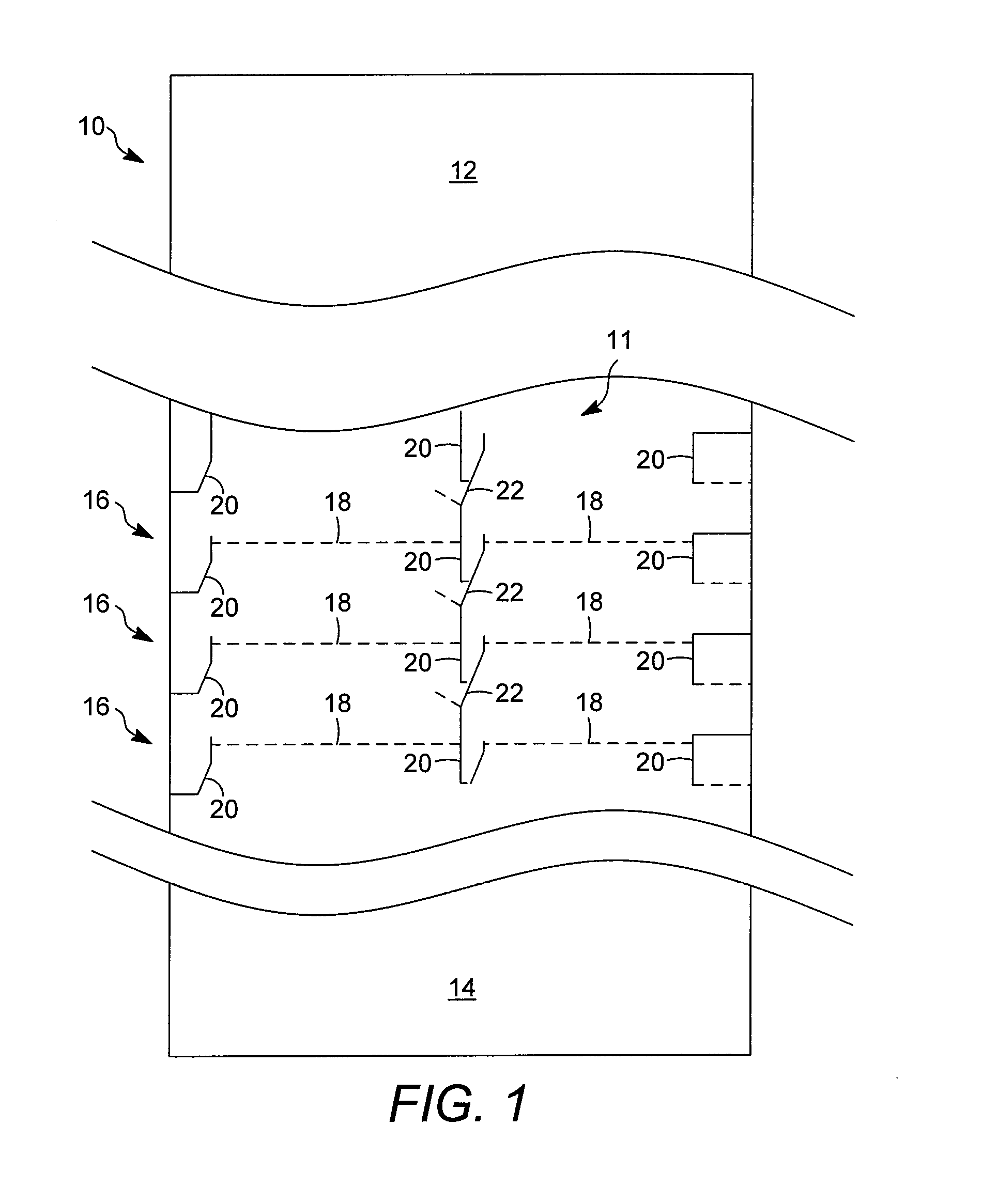 Fluid distribution to parallel flow vapor-liquid contacting trays