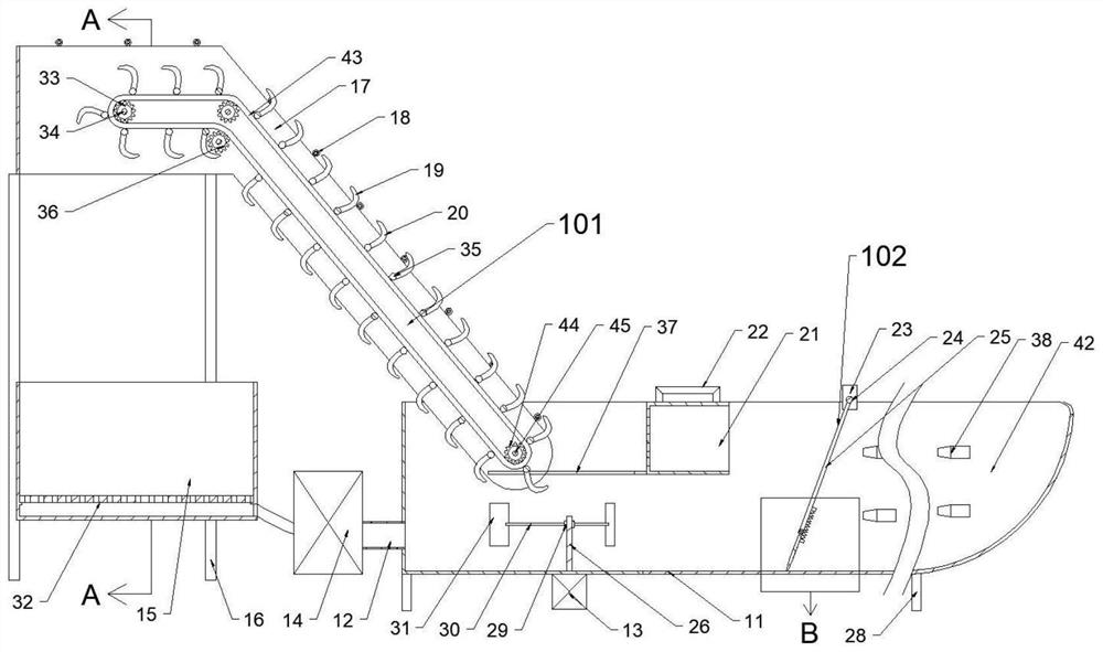 Fish scale recycling and cleaning device