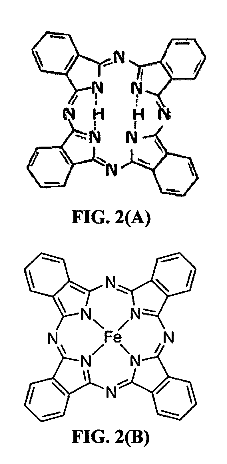 Rechargeable lithium cell having a phthalocyanine-based high-capacity cathode
