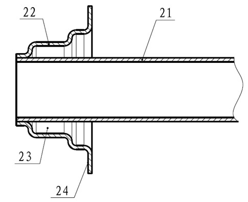 Connecting structure of plastic intake manifold and EGR (exhaust gas recirculation) pipe