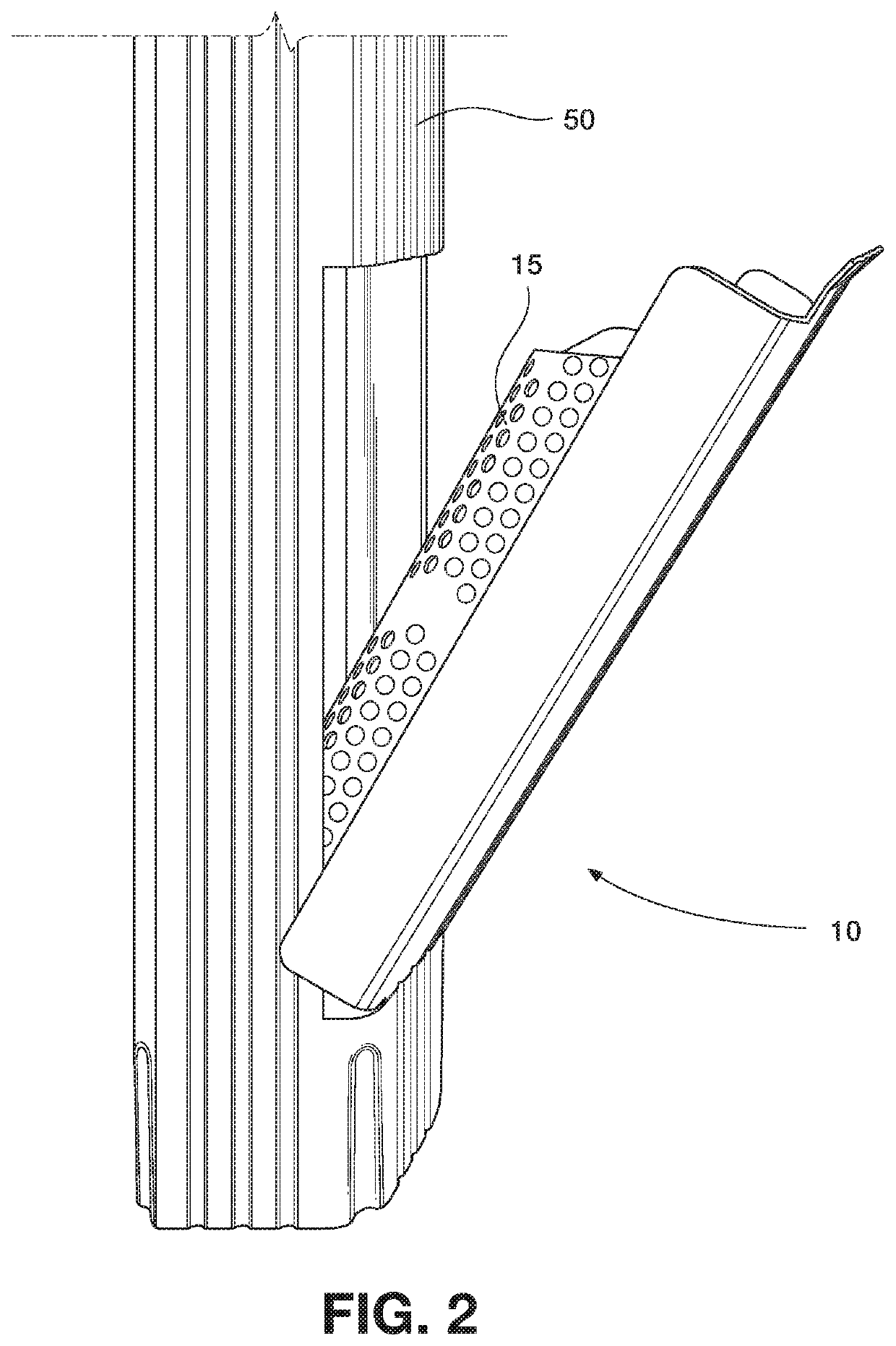 Removable Rainwater Downspout Filter