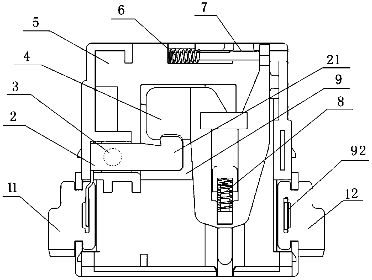 Thermal disengagement mechanism and surge protector