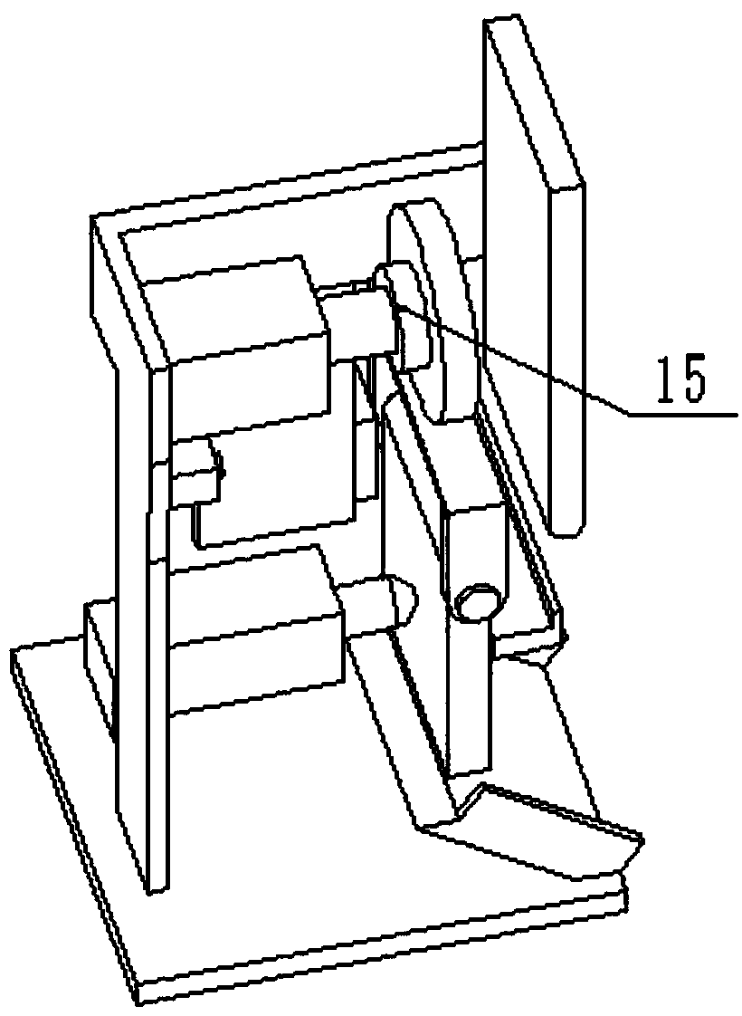 Steel plate bending device