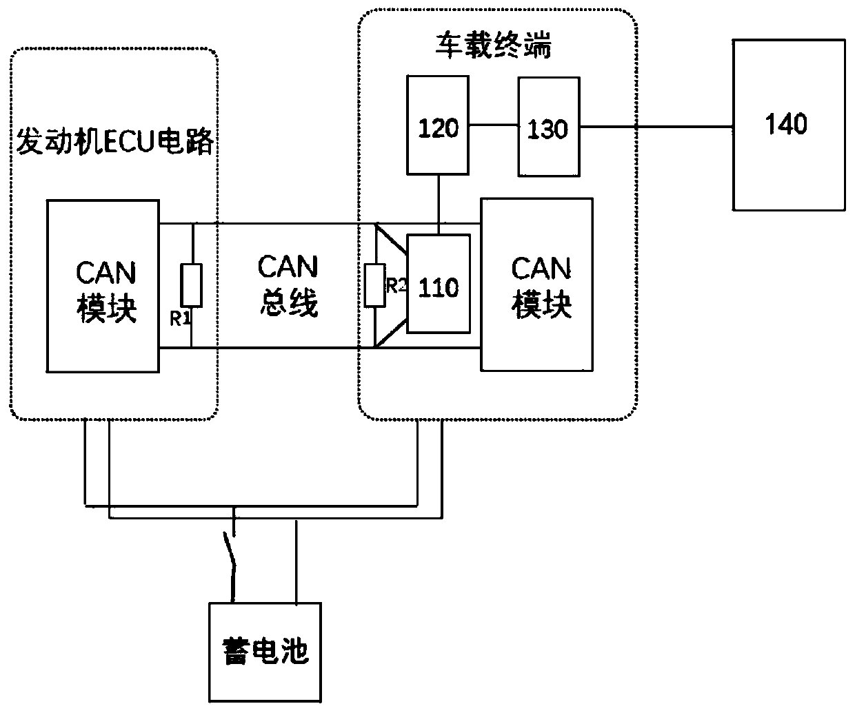 Method and system for recognizing that vehicle-mounted terminal is removed