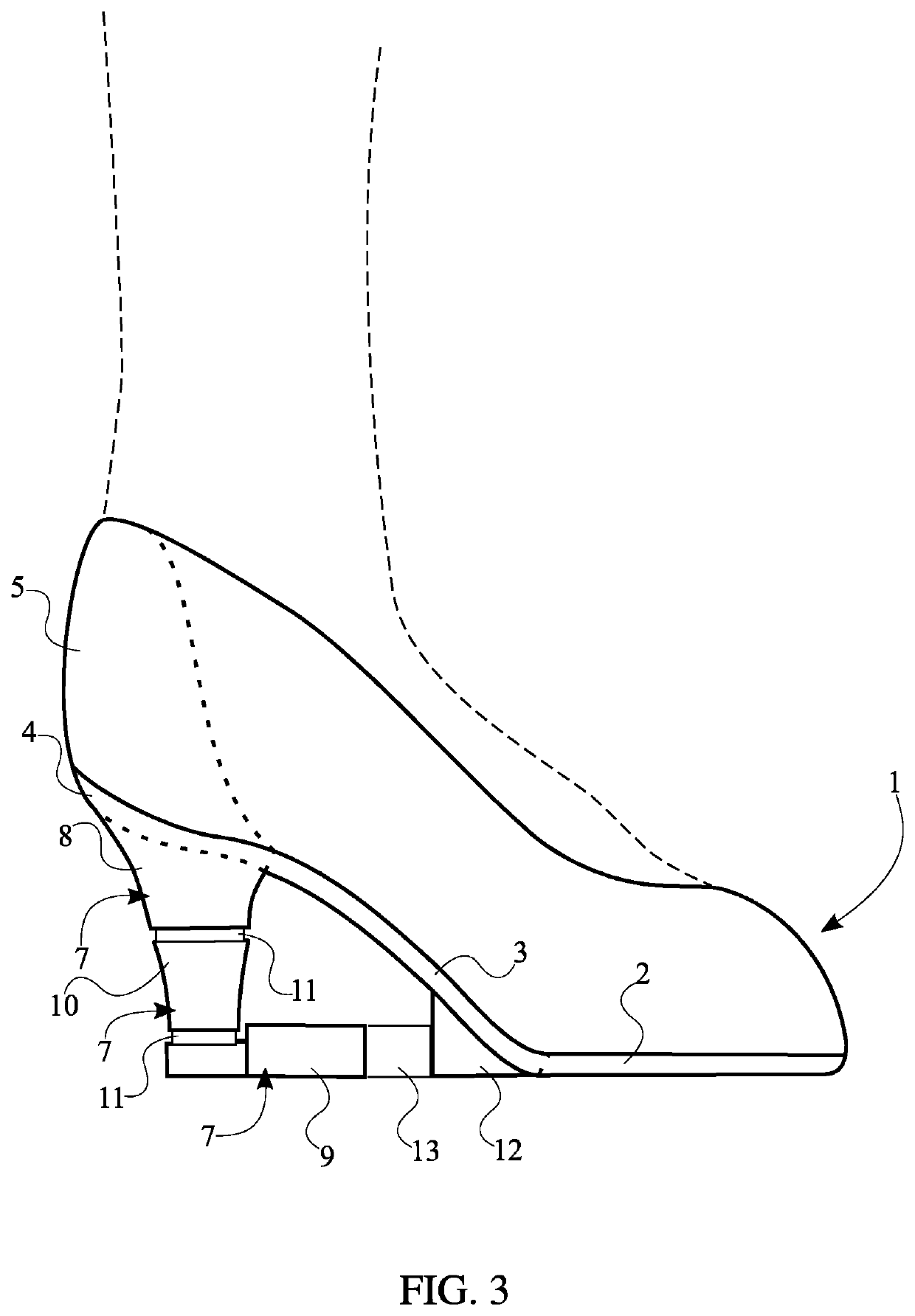 Transformable shoe