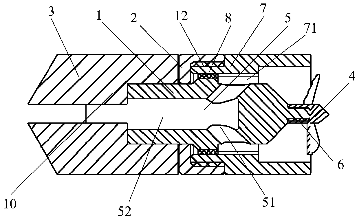 A drill bit for oil drilling