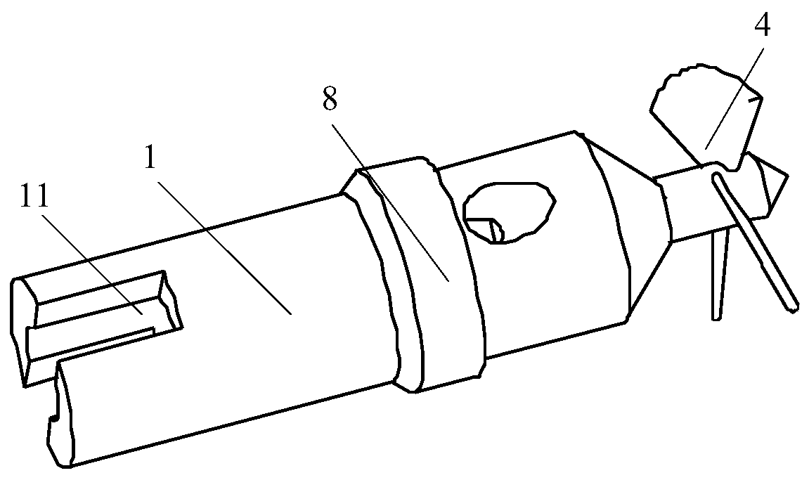 A drill bit for oil drilling