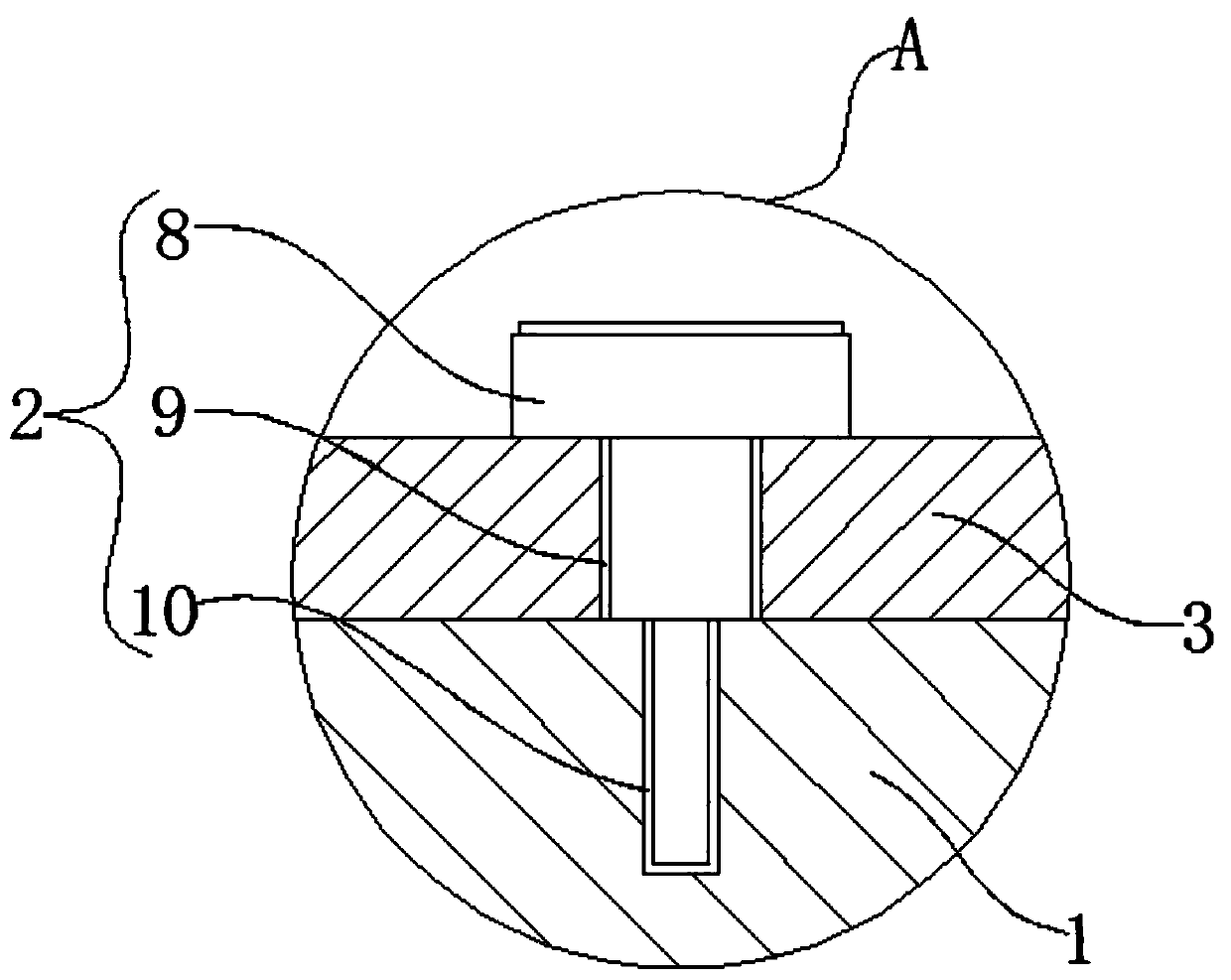 Ejection seat HTY-6 type packaging box and manufacturing method