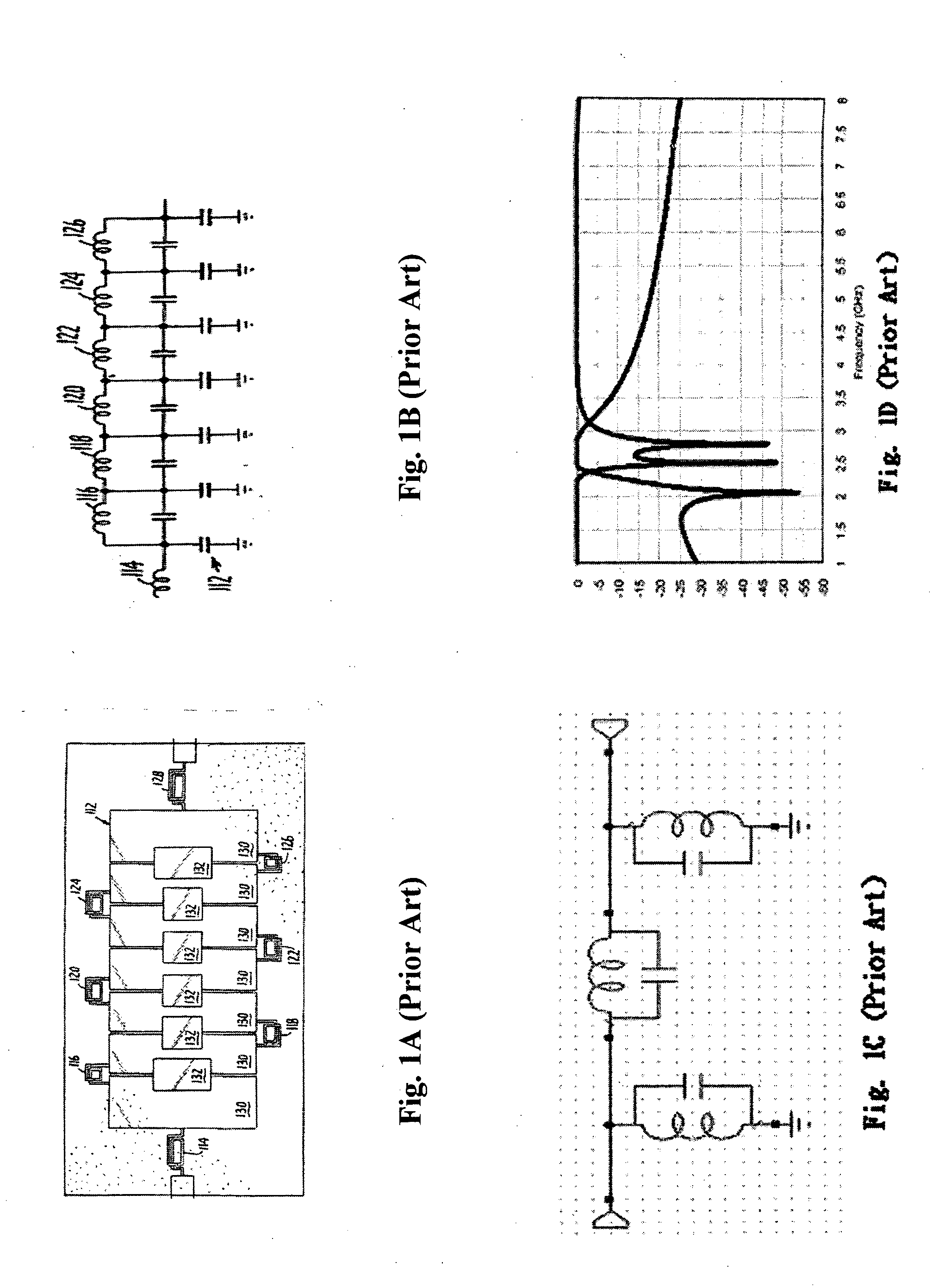 Circuits and manufacturing configurations of compact band-pass filter