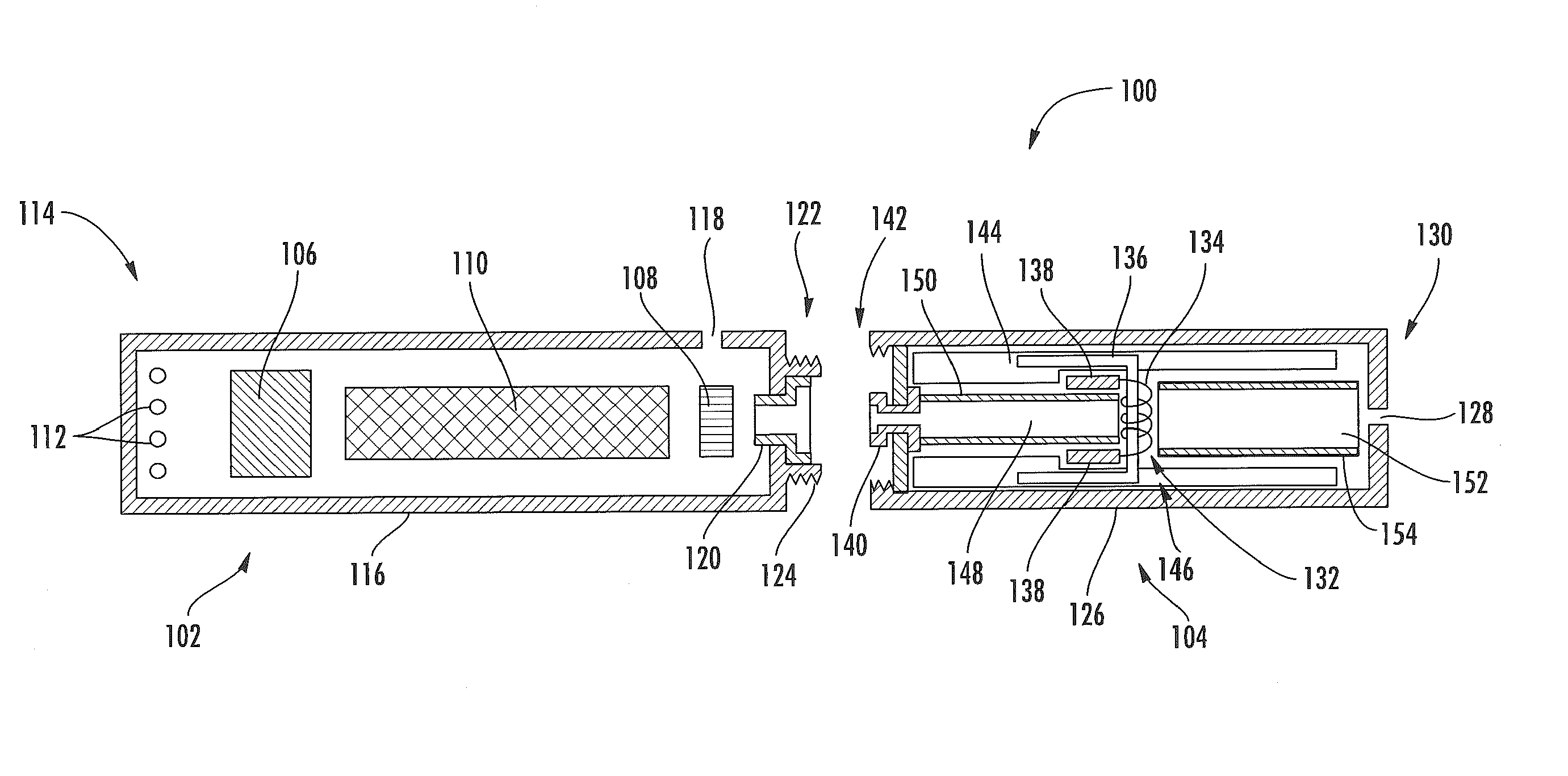 Heating elements formed from a sheet of a material and inputs and methods for the production of atomizers