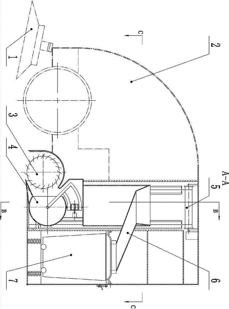 Method and device for dumping garbage with double transfer buckets of electric cleaning vehicle