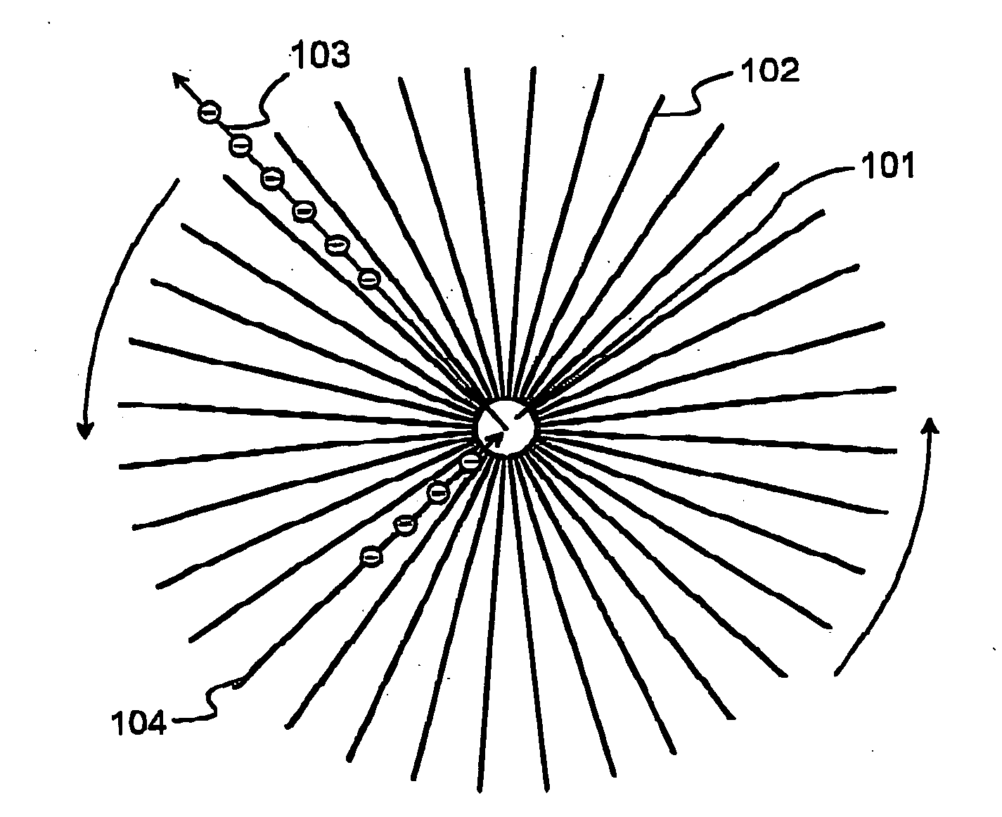 Electric sail for producing spacecraft propulsion