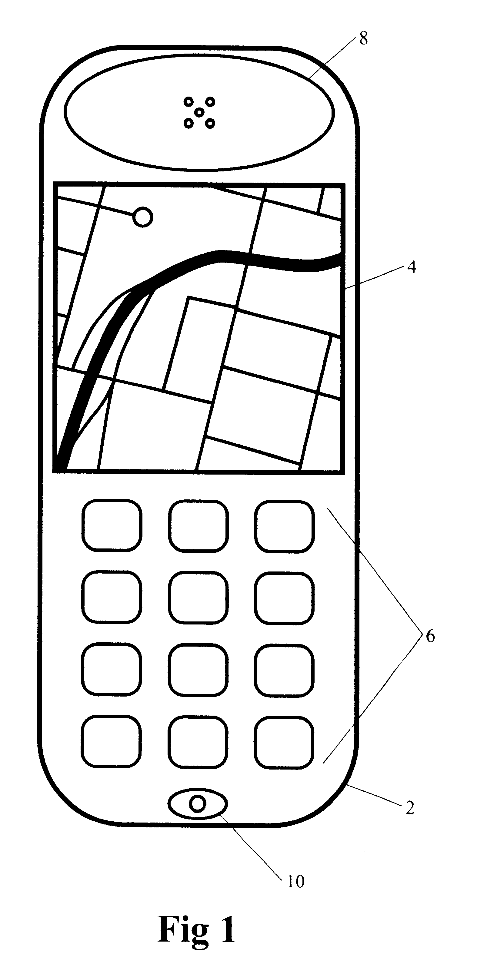 Method and apparatus for orienting a map display in a mobile or portable device