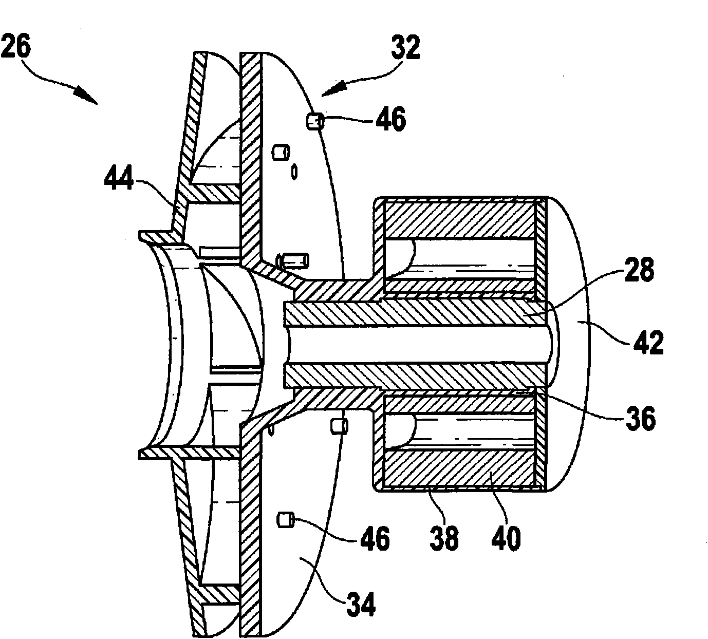 Pump rotor for a canned motor pump