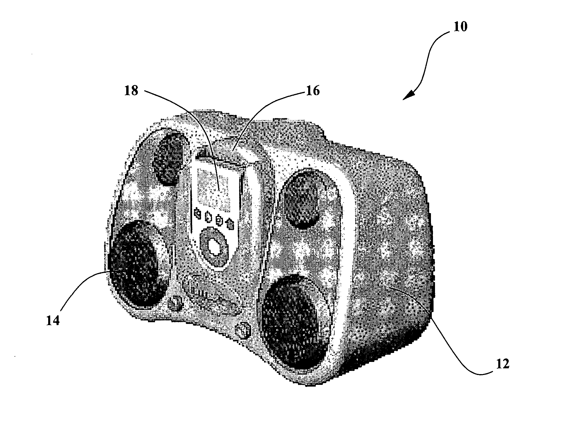 Audio player assembly comprising an MP3 player