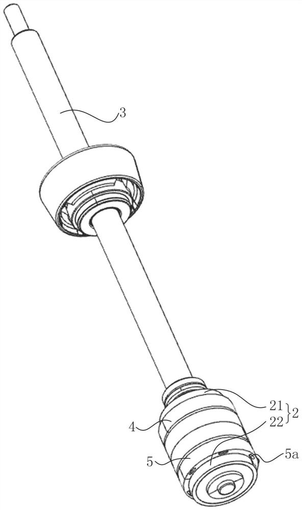 Passive adjustable damping force shock absorber and automobile