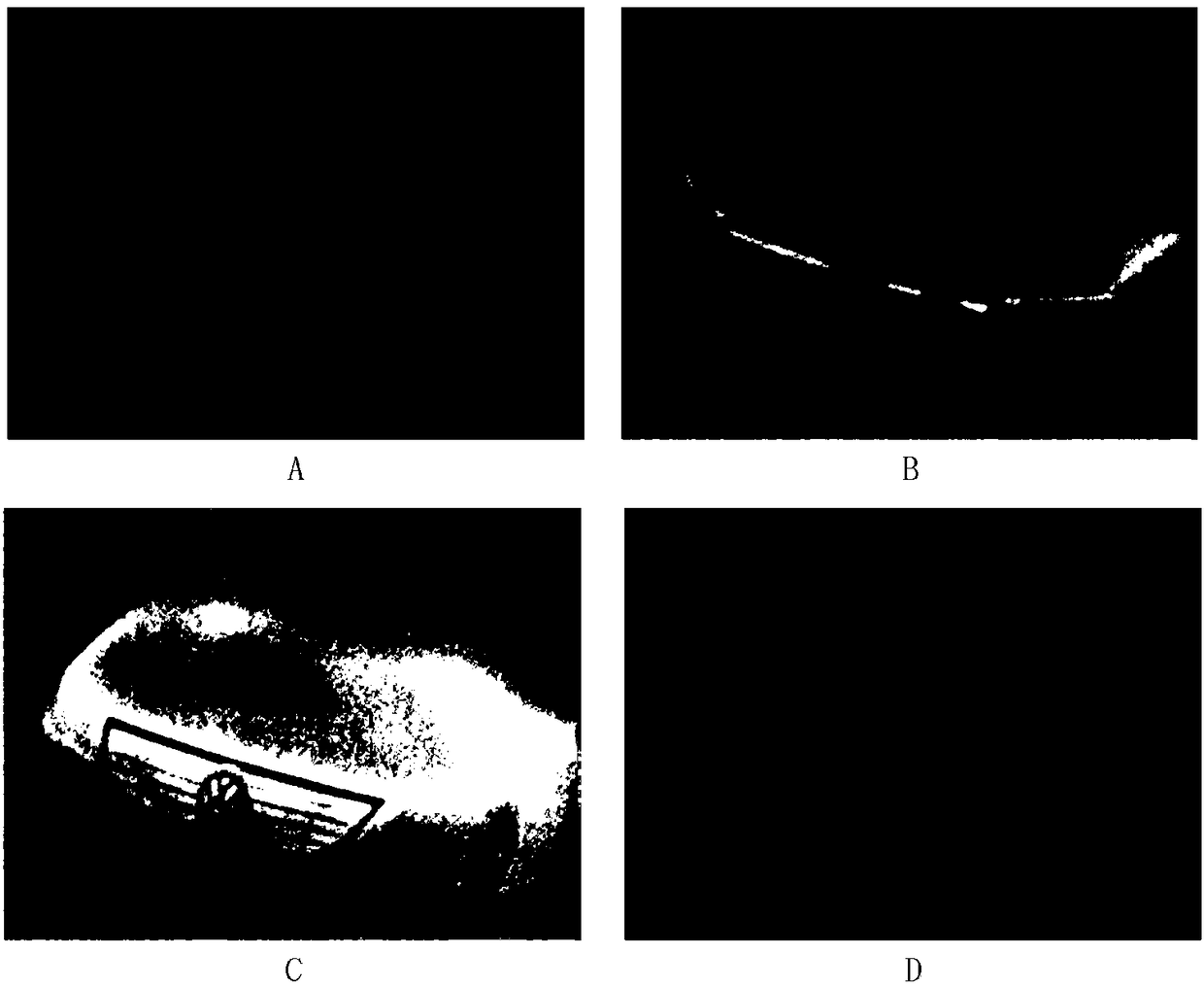 Adaptive infrared image enhancement method based on visual contrast resolution
