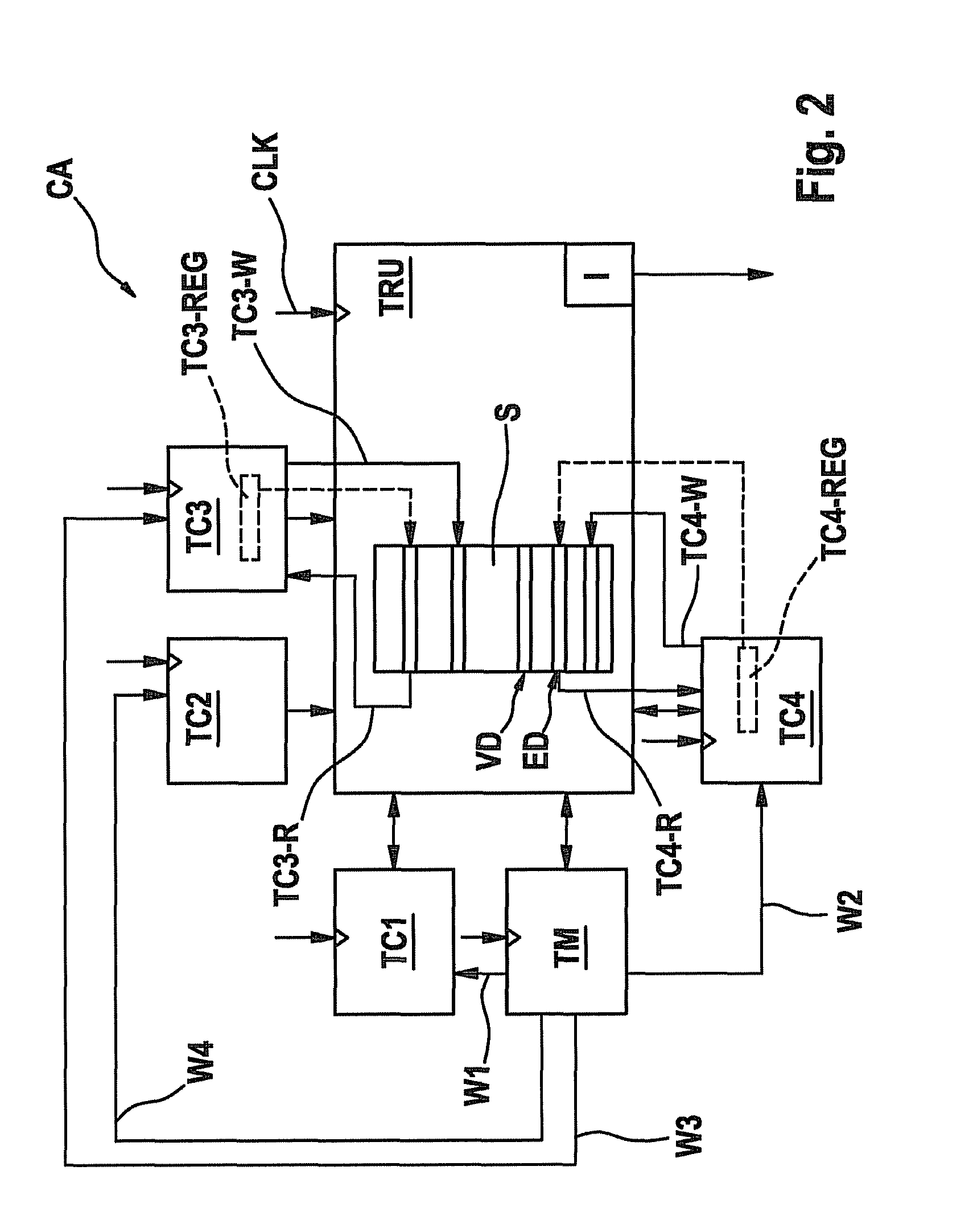 Circuit arrangement for signal pick-up and signal generation and method for operating this circuit arrangement