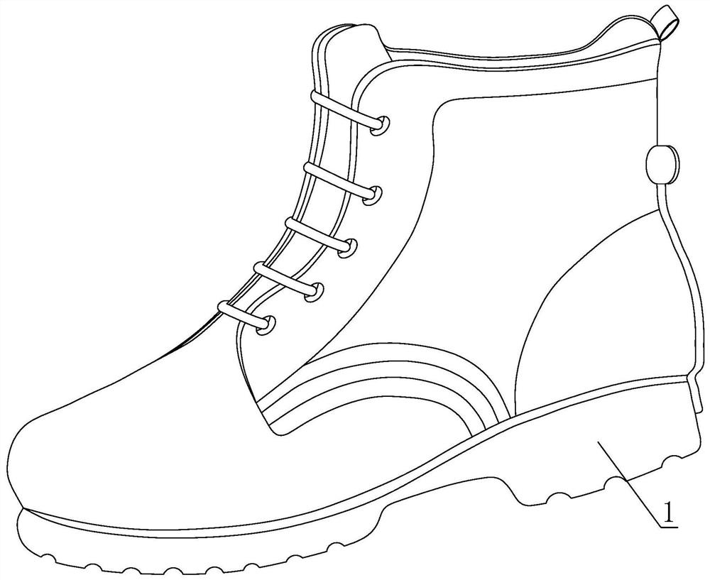 Shoes with ventilating, waterproof and dustproof functions