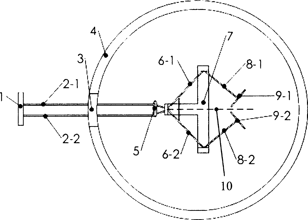 Transient X-ray diffraction experiment method and special positioning bracket thereof