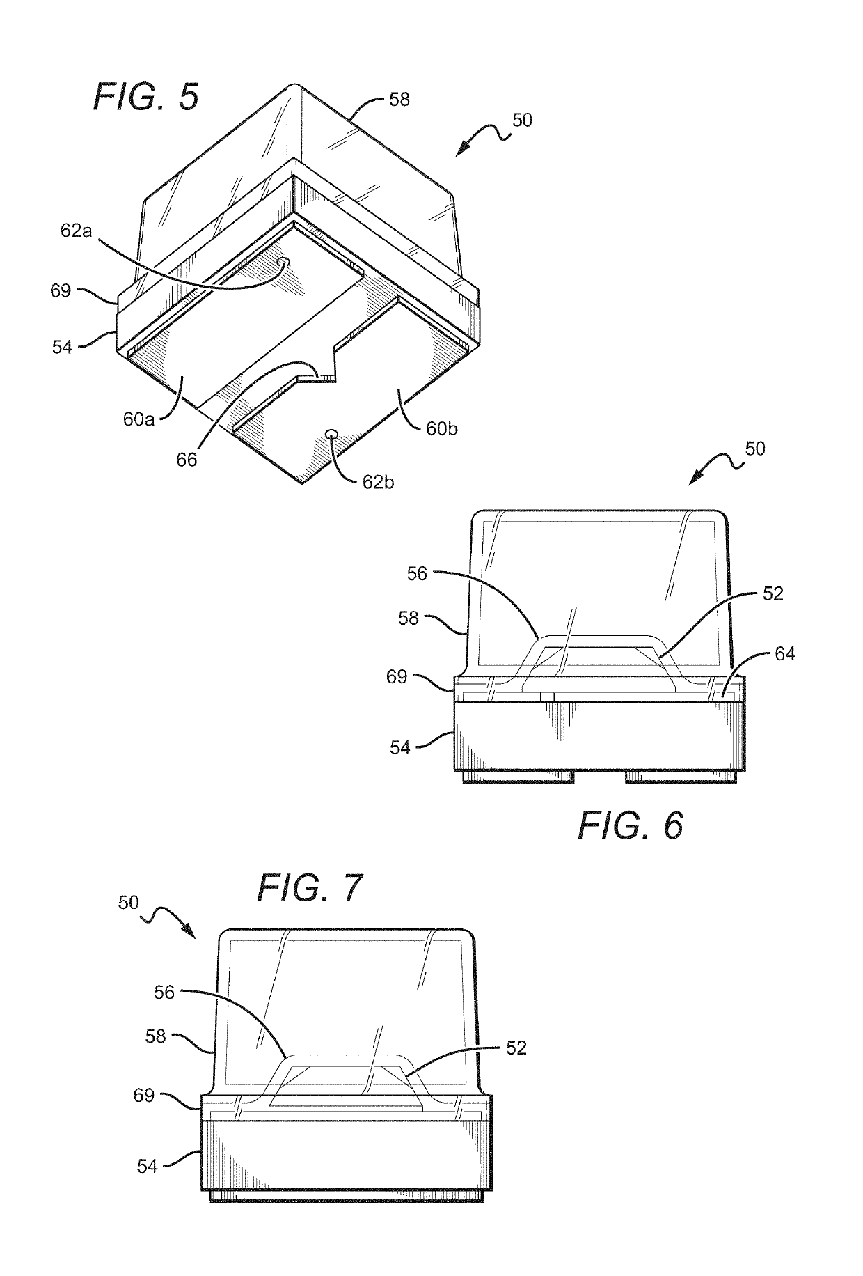 Compact LED package with reflectivity layer