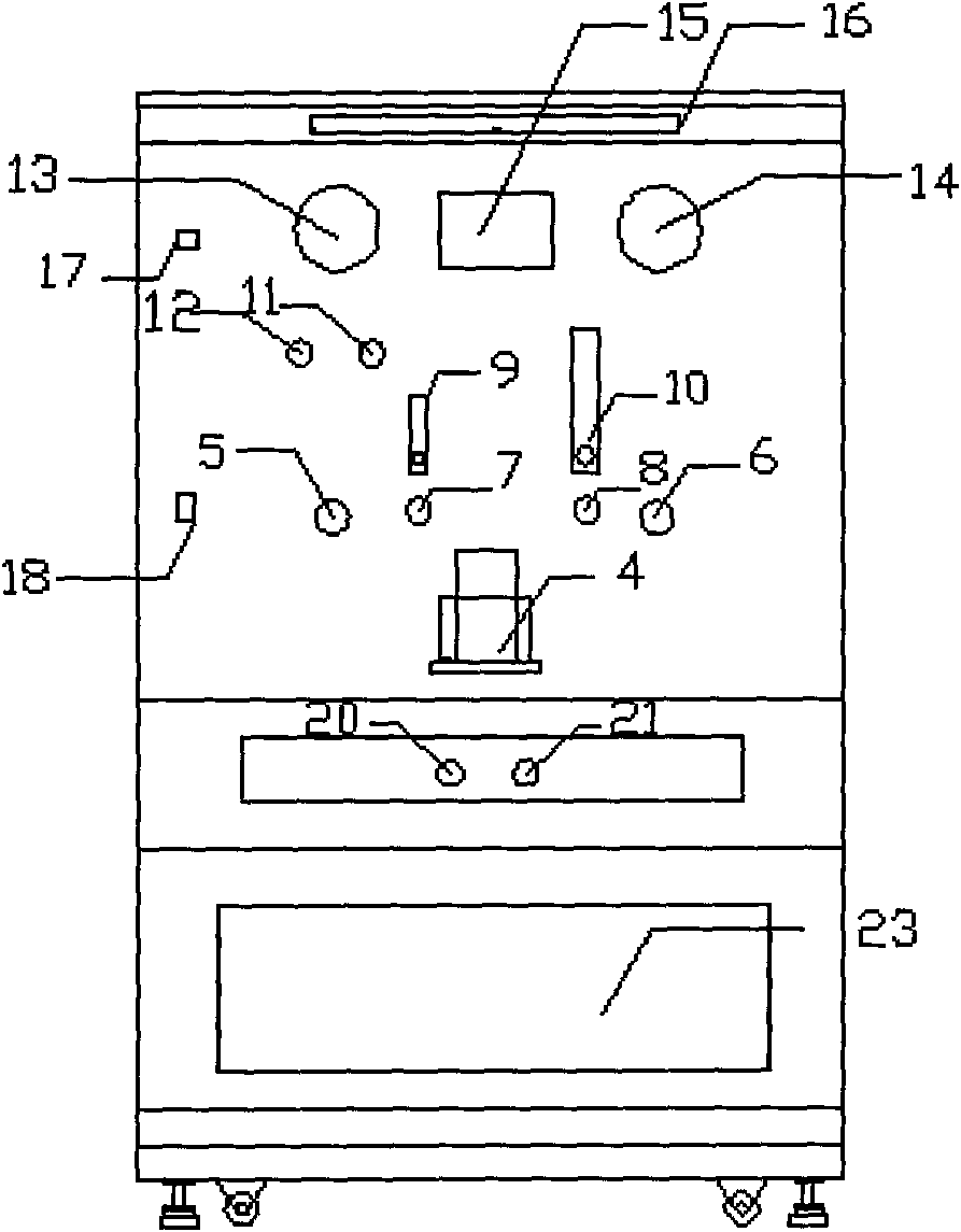 Capillary tube thermostatic expansion valve mixing and filling device based on PLC (programmable logic controller)