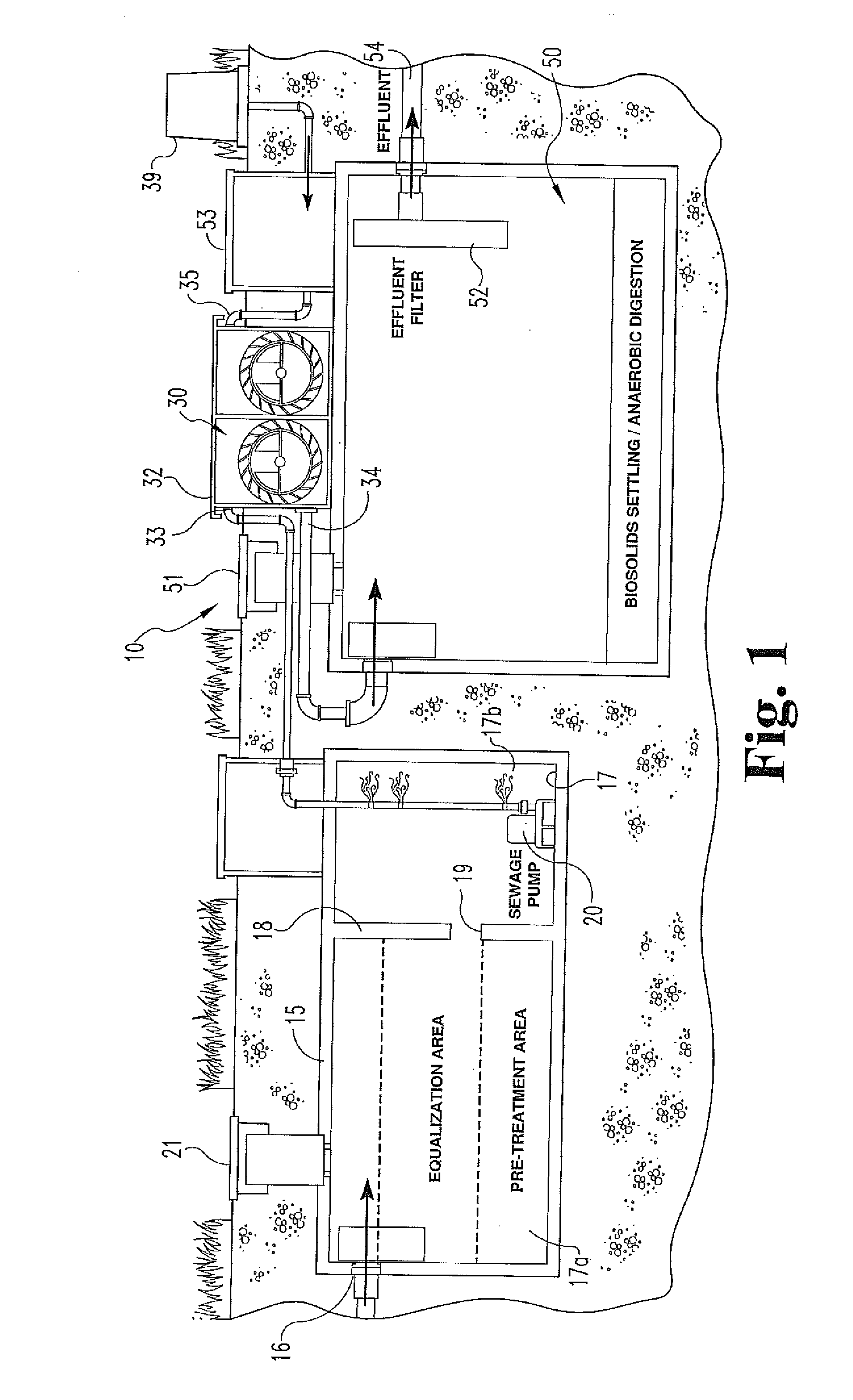 System and Method for Biological Wastewater Treatment and for Using the Byproduct Thereof