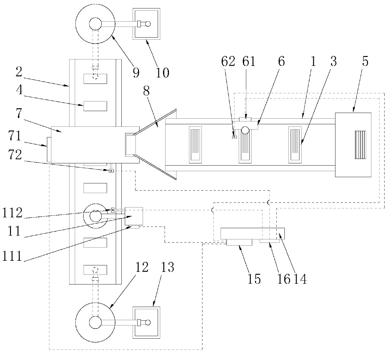 Stainless steel hairbrush production system and production method thereof