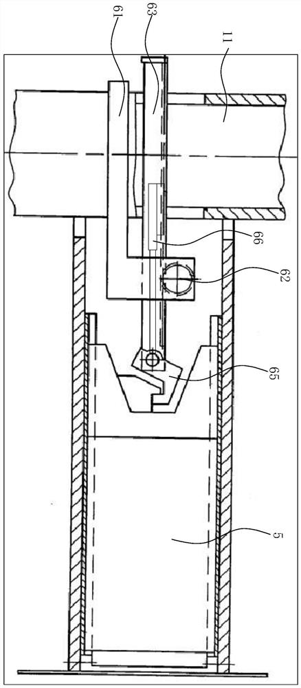 A value-added tax invoice storage cabinet and storage method