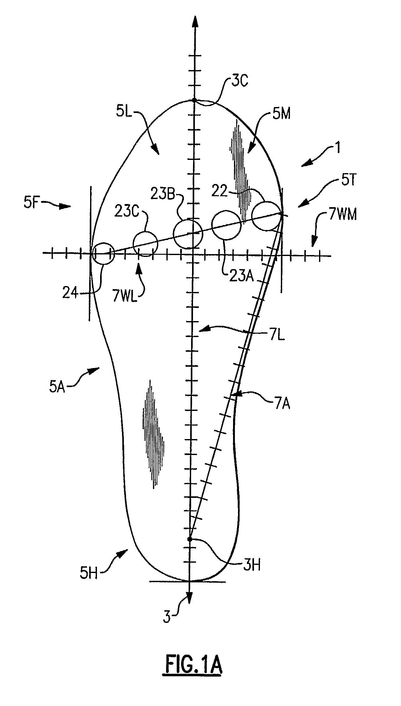 Foot measurement, alignment and evaluation device