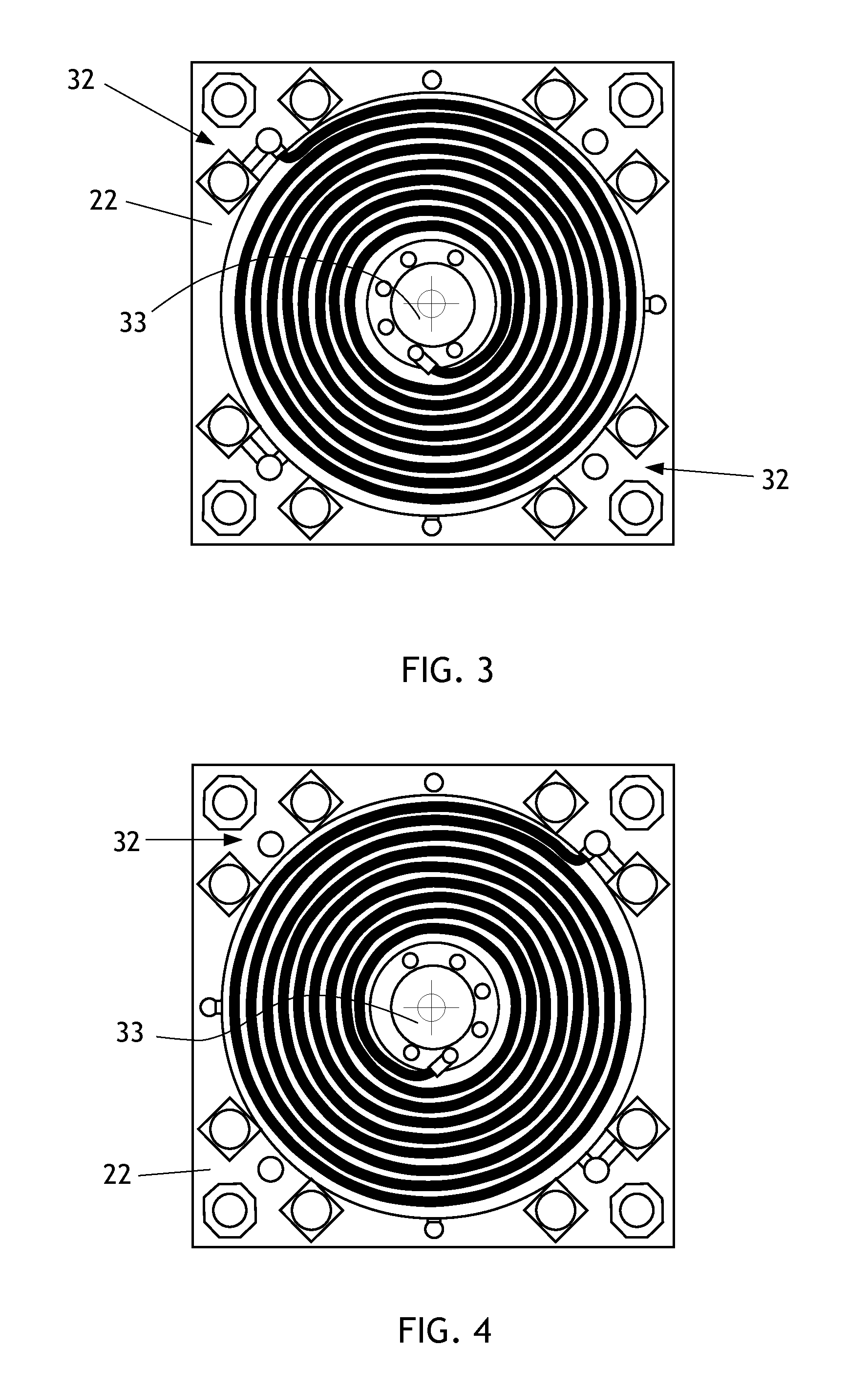 Solenoid actuators using embedded printed circuit coils