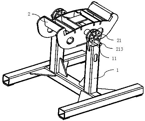 Camber beam installing and welding tool for equipment cabin and welding method thereof
