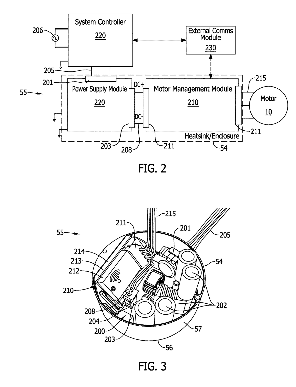Electric motor controller for high-moisture applications and method of manufacture