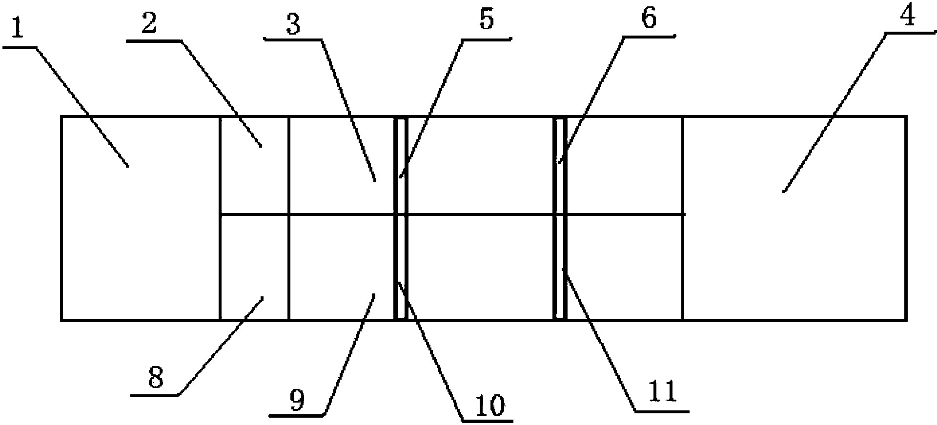 Test card for detecting human glycated albumin