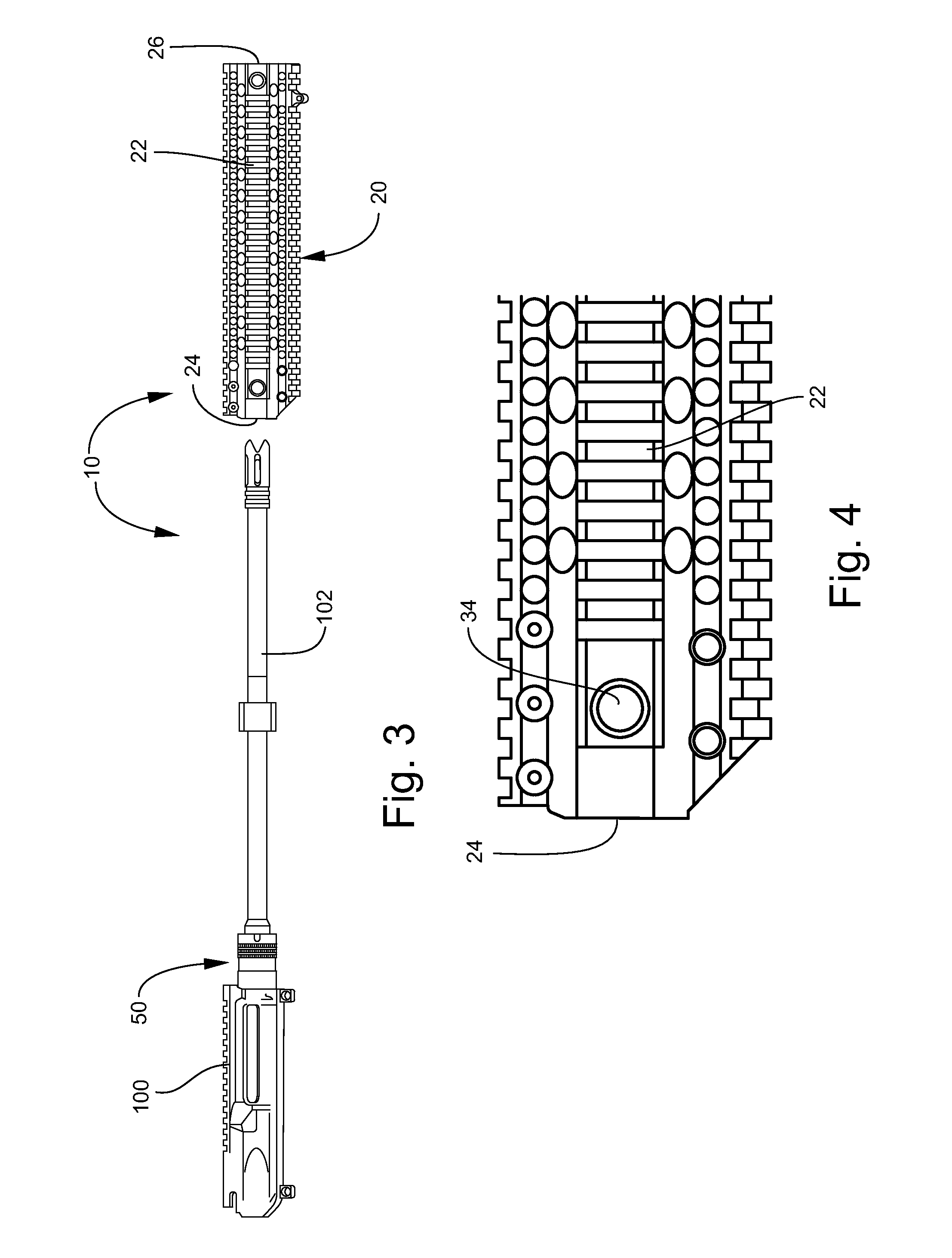 Attachment assembly for firearm handguard and method of attaching handguard to a firearm