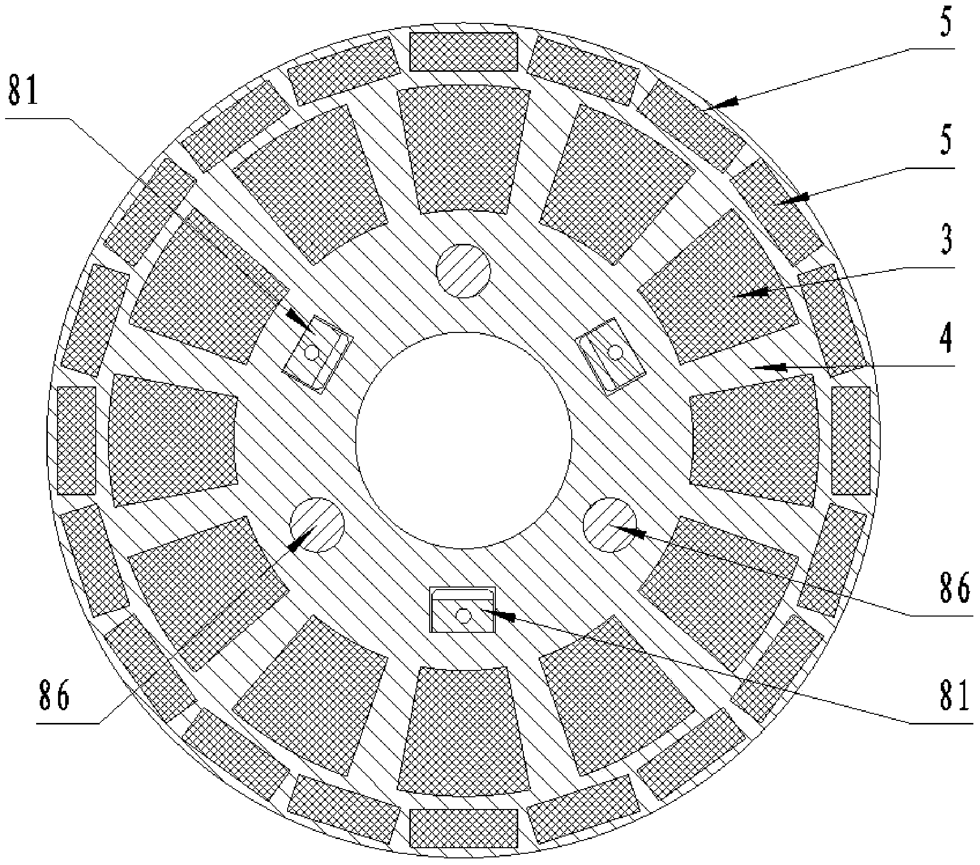 Combined permanent magnet eddy current speed governor