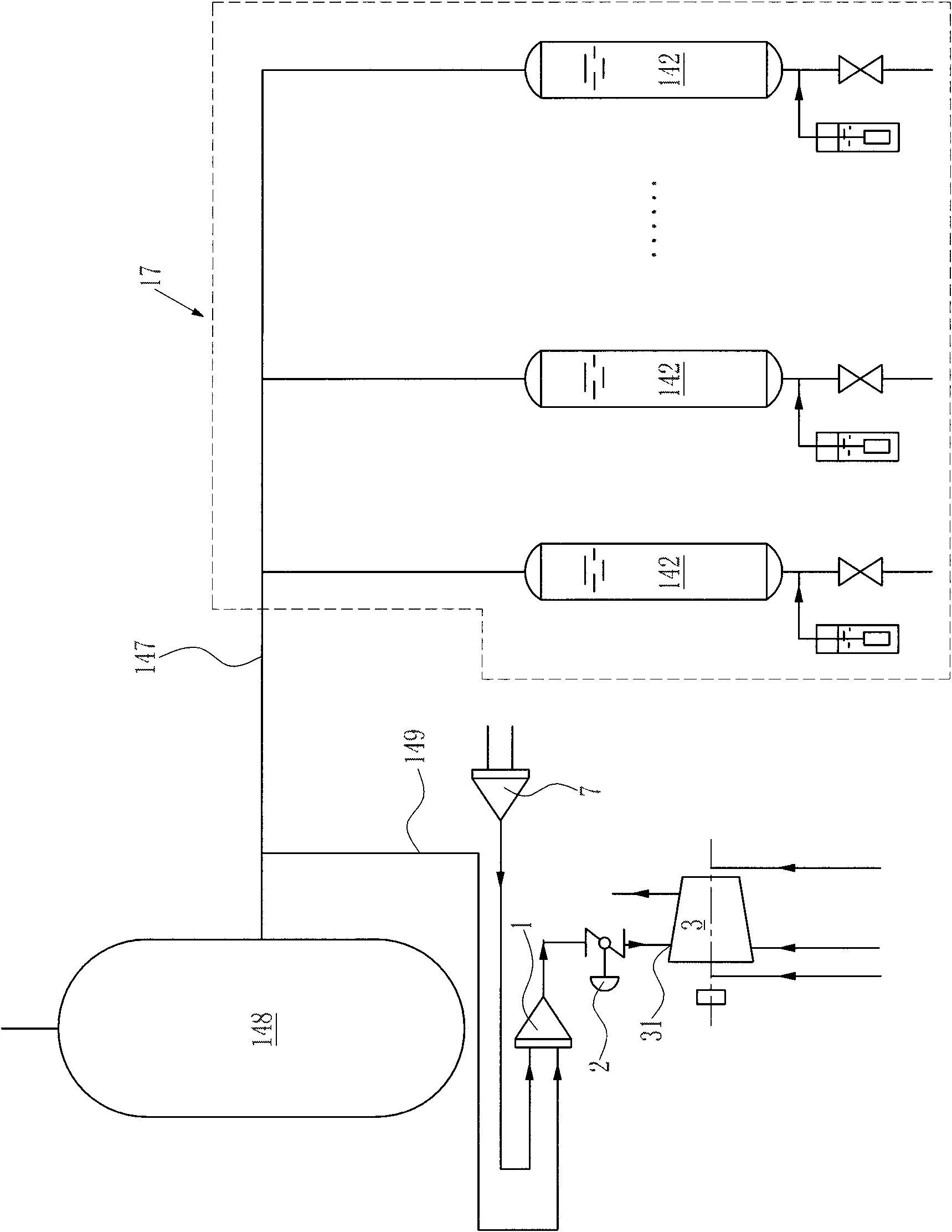 Device and method for recovery and reliquefaction of boil-off gas of liquefied natural gas