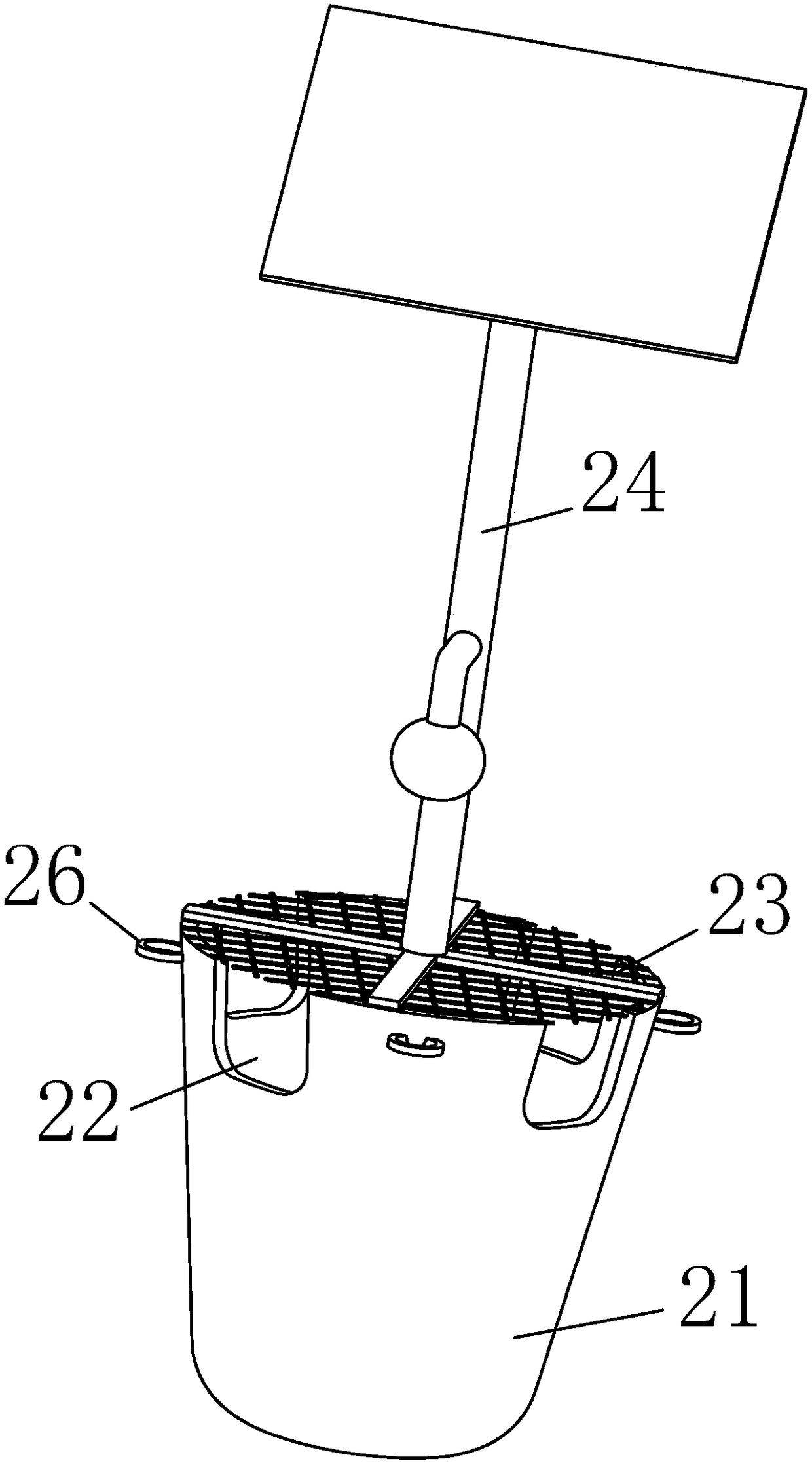Device and method for stereoscopic breeding of retooning rice and fish