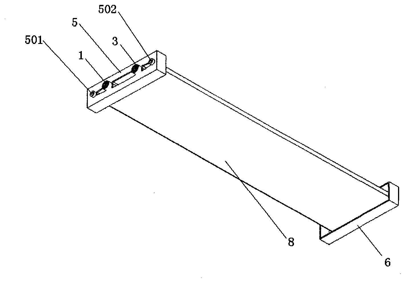 Flue gas waste heat recovery element and device capable of breaking through low temperature dew point