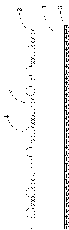 Flexible optical diffusion barrier and preparation method thereof